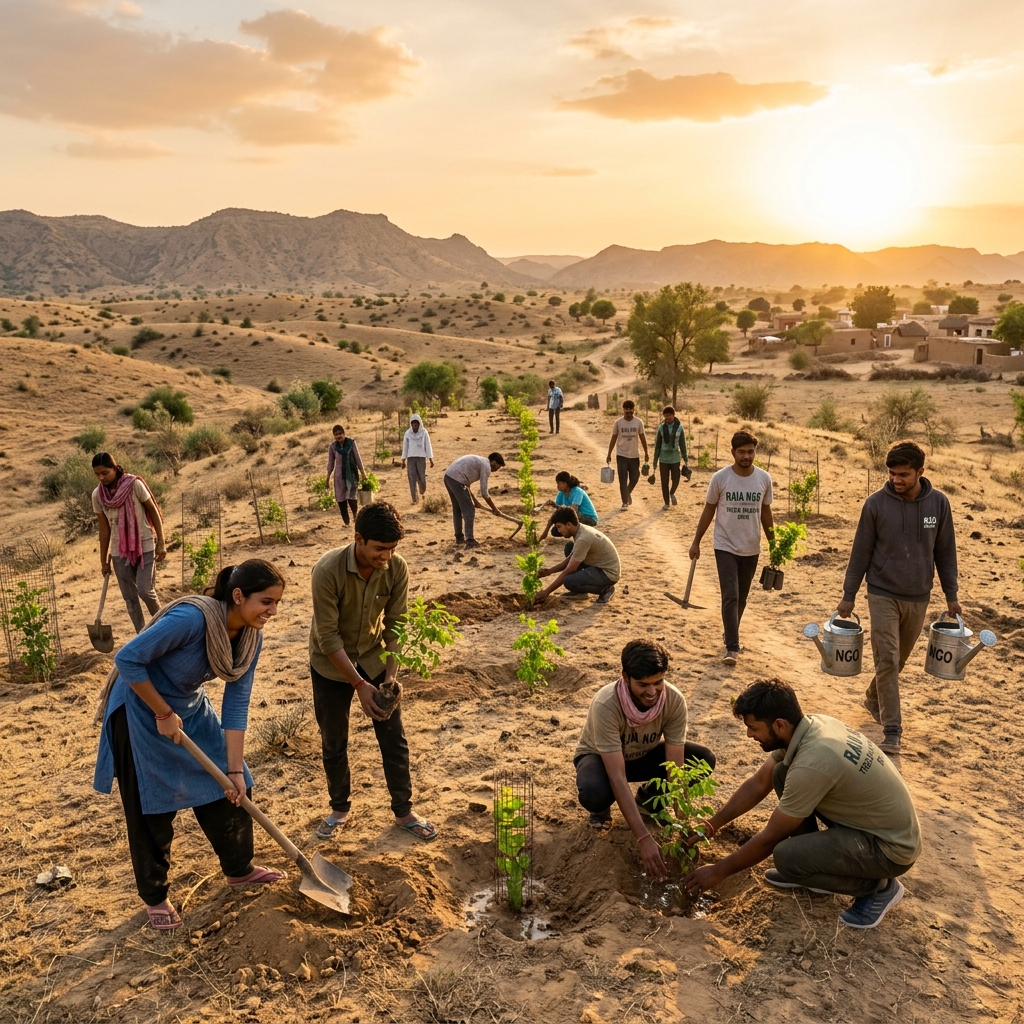 Planting Seeds of Hope & Green